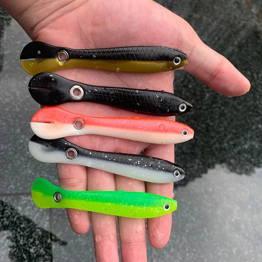 PACK DE 5 CEBOS BIÓNICOS REALISTAS - LUREFISH 🎁