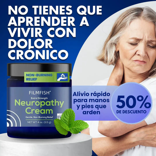 CREMA RELAJANTE NEUROPÁTICA - ALIVIO PROFUNDO SIN ARDOR